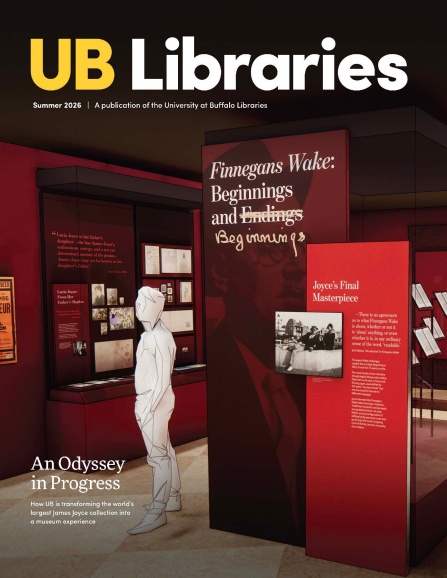 UB Libraries Magazine Summer 2026 Edition Cover. 