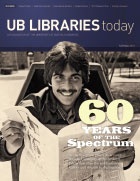 UB Libraries Today Spring 2011 Cover. 
