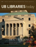 UB Libraries Today Spring 2012 Cover. 