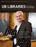 UB Libraries Today Fall 2015 Cover. 