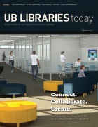 UB Libraries Today Spring 2016 Cover. 