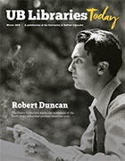 UB Libraries Today Winter 2019 Cover. 