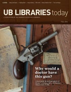 UB Libraries Today Fall 2014 Cover. 