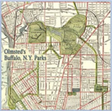 Olmsted park map. 