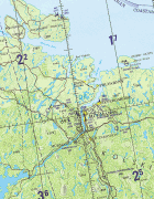 Thumbnail of Aeronautical chart of the Murmansk Region. 
