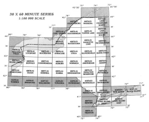 NYS topo map. 