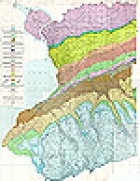 thumbnail of geological map of Erie County. 