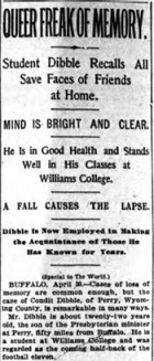 QUEER FREAK OF MEMORY. 