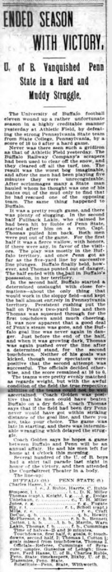 Ended Season With Victory. 