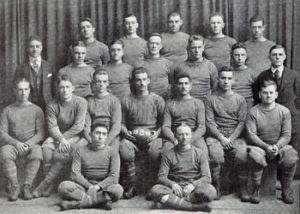 1917 Buffalo Football team photo. 