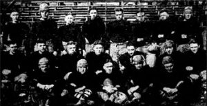 1919 Buffalo Football team photo. 