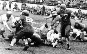 University of Buffalo vs. Hobart College. 