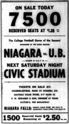 NU vs. UB. 
