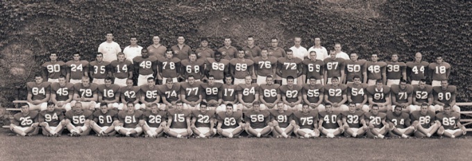1964 Buffalo Bulls Football team photo. 