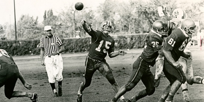 Buffalo QB Kirk Barton – 1970. 