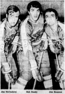 HOCKEY BULLS AT HOME. 