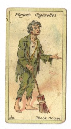 Front of Bleak House Player's Cigarettes card. 