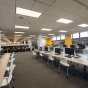 Picture of Abbott Library 3rd floor study area. 