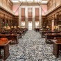 Picture of the Abbott Library Austin Flint Main Reading Room. 