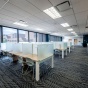 Picture of Silverman Library 2nd floor individual study seating. 