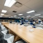 Picture of Silverman Library 2nd floor study area. 