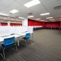 Picture of Silverman Library East Lounge individual study seating. 