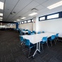 Picture of Silverman Library East Lounge Study Area. 