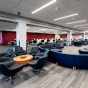 Picture of Silverman Library North Lounge study area. 