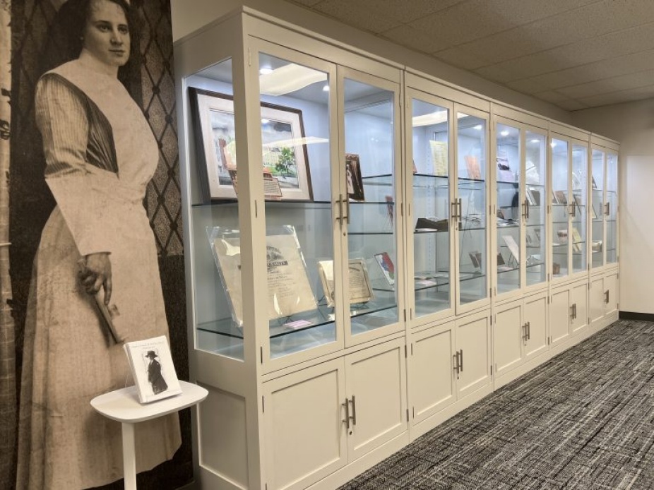 Praxeda Fronczak exhibit. 