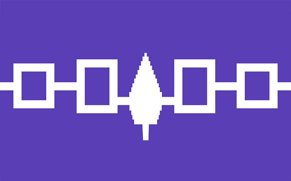 Haudenosaunee flag. 