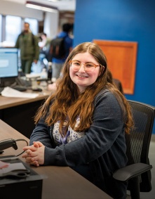 Corina Carr, information and library science.