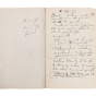 Notebook of Dr. Matzinger's handwritten notes and observations regarding President McKinley's autopsy. 