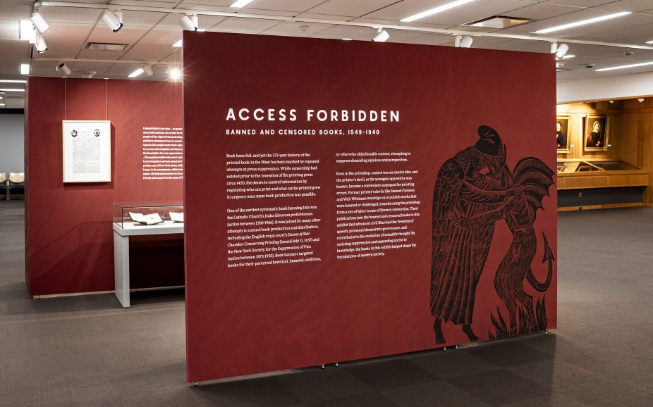 Access Forbidden intro wall.