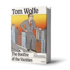 The Bonfire of the Vanities by Tom Wolfe book cover. 