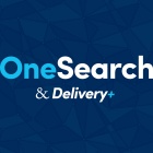 OneSearch and Delivery+ header. 