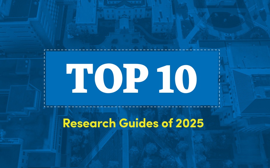 Top 10 Research Guides of 2025 cover.