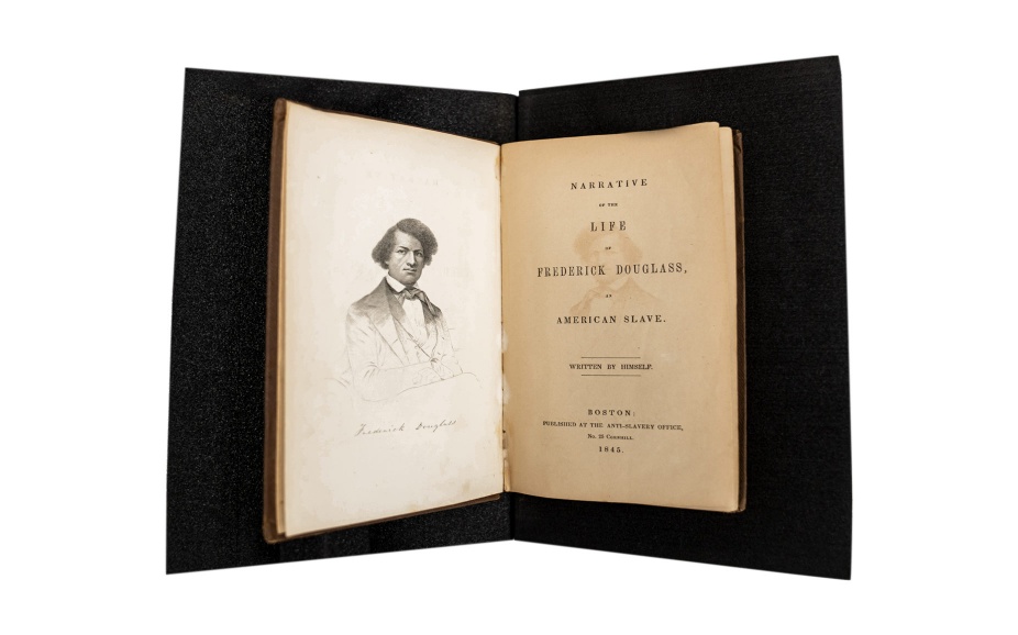 First edition of Frederick Douglass's Narrative of the Life of Frederick Douglass, an American Slave. 